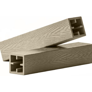 Столб 120*120 мм из ДПК 3D